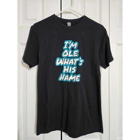 Next level small men's black graphic tee - Picture 1 of 7